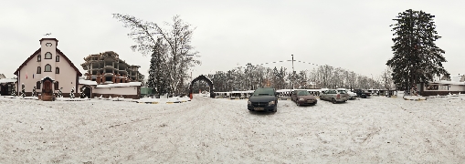 Красногорск Двор кесторана Авшар-Клаб